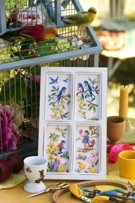 Фото Creation Point de Croix Журнал-календар Agenda / Calendrier 2026 Veronique Enginger