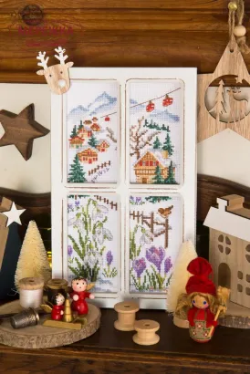 Фото Creation Point de Croix Журнал-календар Agenda / Calendrier 2026 Veronique Enginger