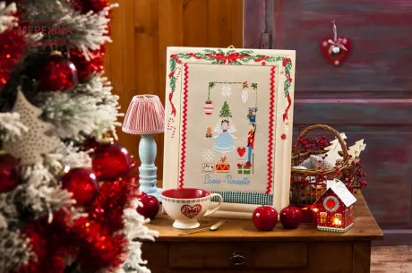 Фото Creation Point de Croix Журнал Agenda / Calendrier 2018 Lilli Violette