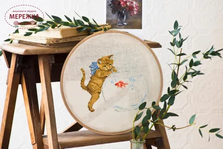 Фото Creation Point de Croix Журнал Agenda / Calendrier 2017 Helene Le Berre