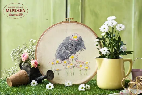 Фото Creation Point de Croix Журнал Agenda / Calendrier 2017 Helene Le Berre