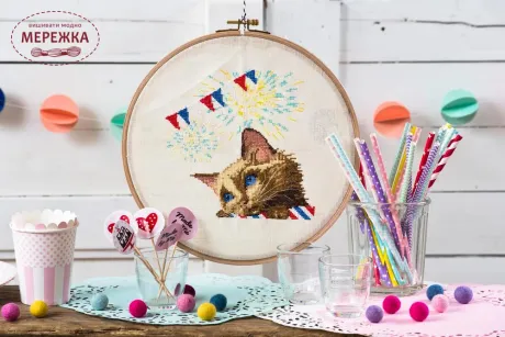 Фото Creation Point de Croix Журнал Agenda / Calendrier 2017 Helene Le Berre