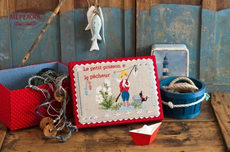 Фото Creation Point de Croix Журнал Agenda / Calendrier 2018 Lilli Violette