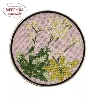 Фото Набір для вишивання хрестиком Sajou Декоративна скринька Flower Dyer's Woodruff #10