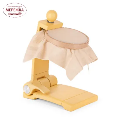 Фото Станок для вишивання Velke Potoky для кріплення пялець Cross Stitch Stand Modern Yellow