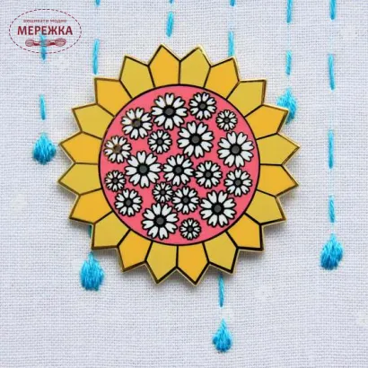 Фото Flamingo Toes Магнітний тримач для голок Sunny Daisy Dresden