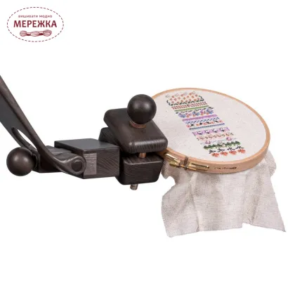 Фото Станок для вишивання Velke Potoky для кріплення пялець Cross Stitch Stand M4 Dark
