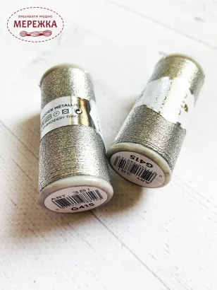 Фото нитка металізована Діамант гранде G415