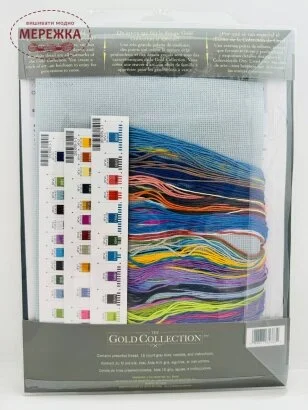 Фото Набір для вишивання хрестиком Dimensions Захід сонця в горах 70-35383