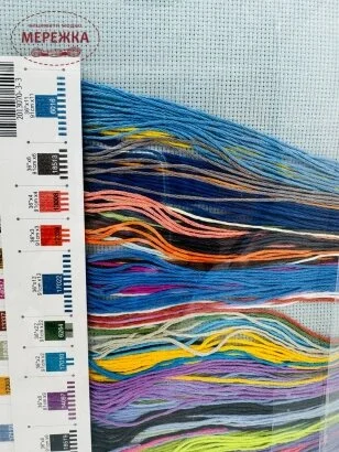 Фото Набір для вишивання хрестиком Dimensions Захід сонця в горах 70-35383