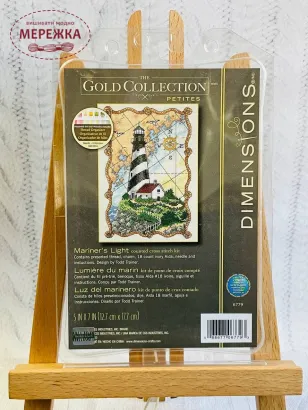 Фото набір для вишивання Діменшинз Світло для моряків