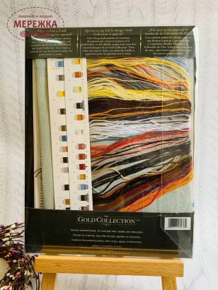 Фото набір для вишивання Зимова каюта 70-08976