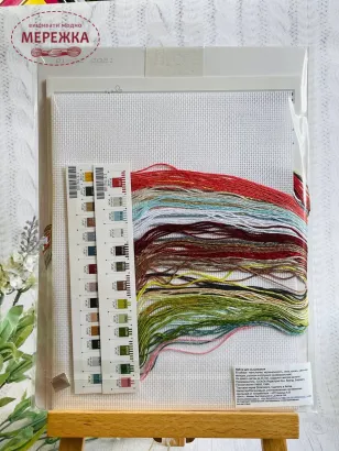 Фото набір для вишивання Птахи та ягоди 70-08994