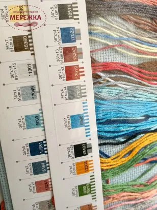 Фото набір для вишивання Діменшинз Прибережне місто 70-35285