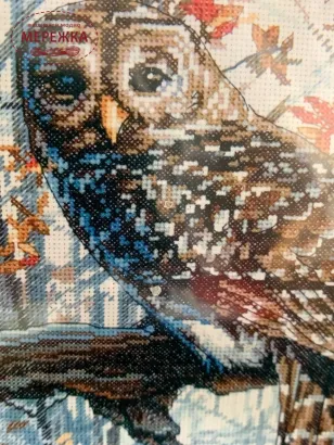 Фото набір для вишивання Діменшинз Мудра сова 70-35311