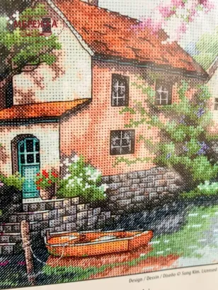 Фото набір для вишивання Діменшинз Канал 70-35330