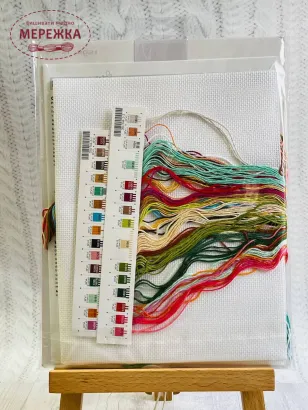 Фото набір для вишивання Діменшинз Квітковий магазин