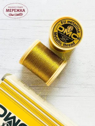 Фото нитка металізована ДМС 284А