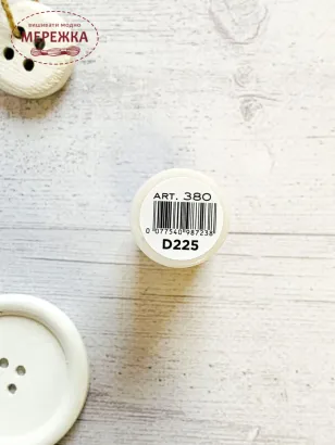 Фото нитка металізована ДМС беж