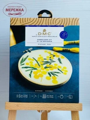 Фото Набір для вишивання гладдю DMC Мімоза ТВ199