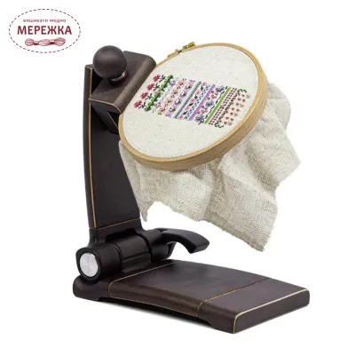 Фото Станок для вишивання Velke Potoky для кріплення пялець Cross Stitch Stand Modern Dark