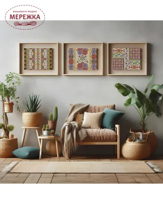 Фото Набір для вишивання хрестиком LittleStitch Орнамент Буковини №1 240057