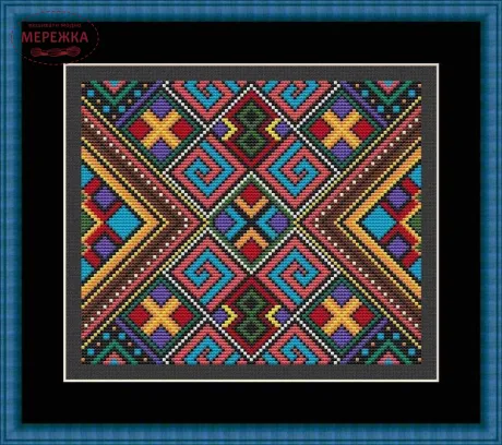 Фото Набір для вишивання хрестиком LittleStitch Гуцульські вітражі №1 220006