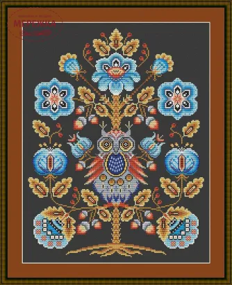 Фото Набір для вишивання хрестиком LittleStitch Лісове дерево життя 230038