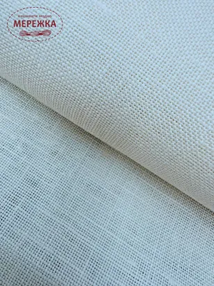 Фото Zweigart рівномірне полотно Edinburgh 36 ct 3217/99 Soft Cream (100% льон)