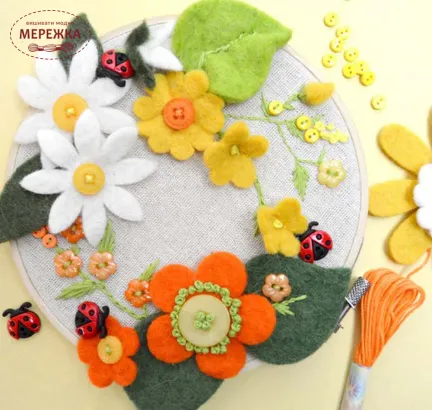 Фото Dress It Up набір пришивних декоративних гудзиків Sew Cute Ladybugs 6940