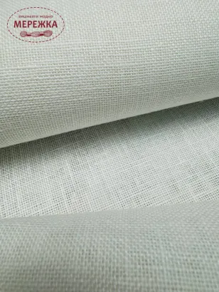 Фото Рівномірне полотно Graziano Emiane 28 ct, колір Bianko, 180 см. TA1410