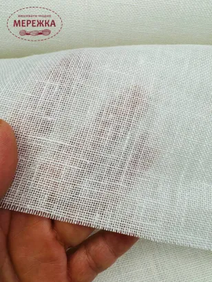 Фото Рівномірне полотно Graziano Emiane 28 ct, колір Creme, 180 см. TA8221