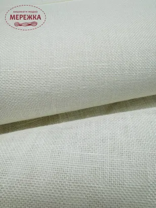 Фото Рівномірне полотно Graziano Emiane 28 ct, колір Creme, 180 см. TA8221