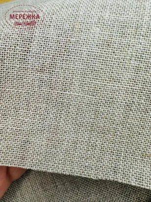 Фото Рівномірне полотно Graziano Emiane 28 ct, колір Greggio, 180 см. TA2119