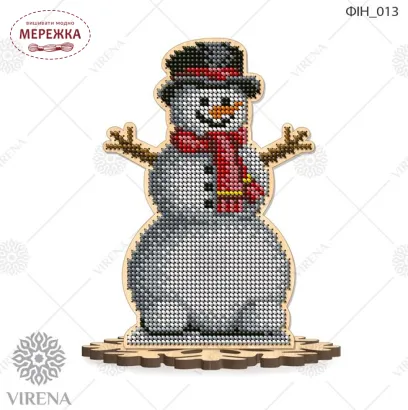 Фото фігурка сніговик ФІН-013