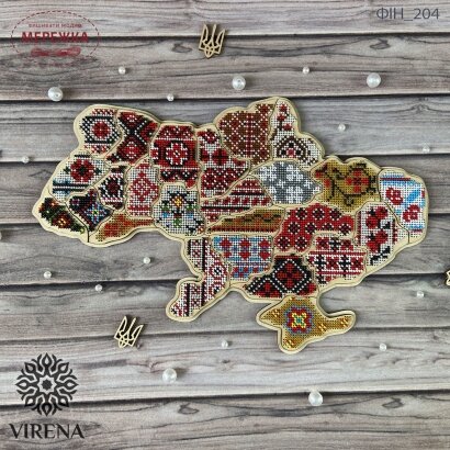 Фото VIRENA Мапа України ФІН_204