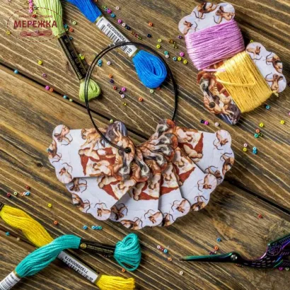 Фото бобінки для муліне з малюнком FLC-107(S)