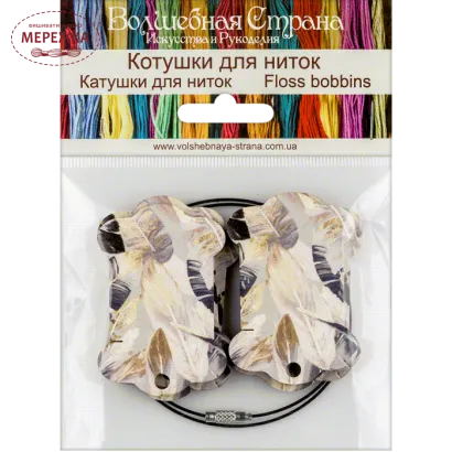 Фото бобінки для муліне з малюнком FLC-108(S)