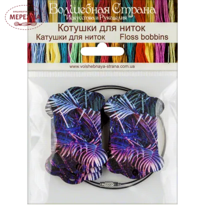 Фото бобінки для муліне з малюнком FLC-109(S)