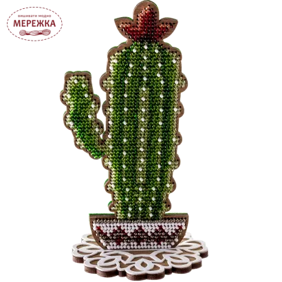 Фото набір для вишивання кактуса FLK-193