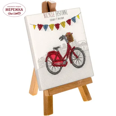 Фото набір для вишивання бісером на мольберті FLMD-031