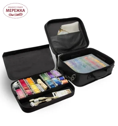 Фото MUUD Flora валіза шкіряна, колір Black 