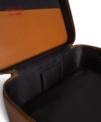 Фото MUUD Flora валіза шкіряна, колір Whisky 