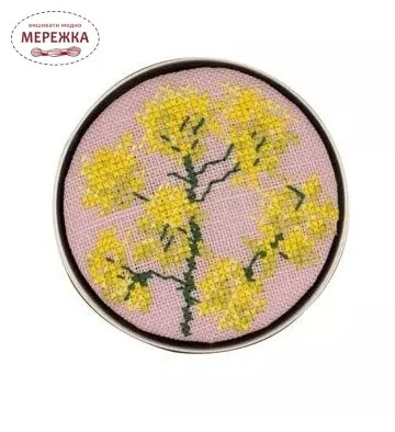 Фото Набір для вишивання хрестиком Sajou Декоративна скринька Flower Woad #09