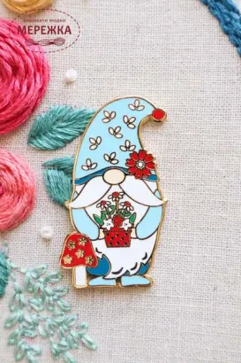 Фото Flamingo Toes Магнітний тримач для голок Spring Gnome