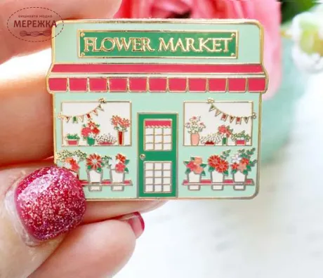 Фото Flamingo Toes Магнітний тримач для голок Flower Market