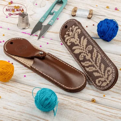 Фото набір для вишивання чохла для ножиць