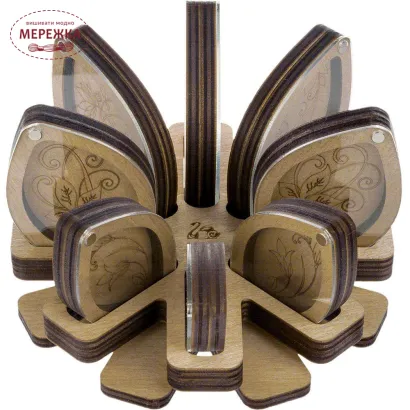 Фото набір міні органайзерів для бісеру FLZB-111