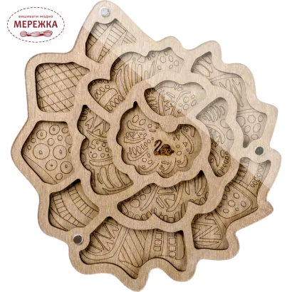 Фото органайзер для бісеру з кришкою FLZB-115