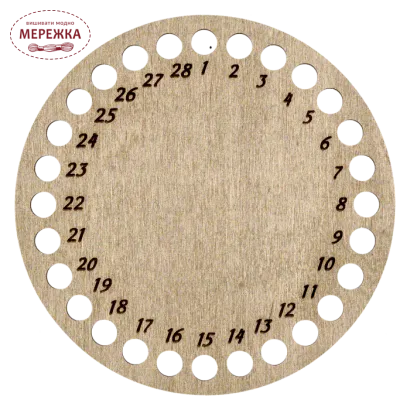 Фото органайзер для муліне фанера з малюнком FLZ(P)-047